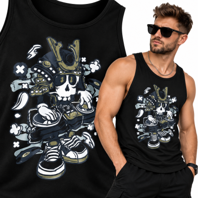 TANK TOP  ANIMOWANY SAMURAI DJ